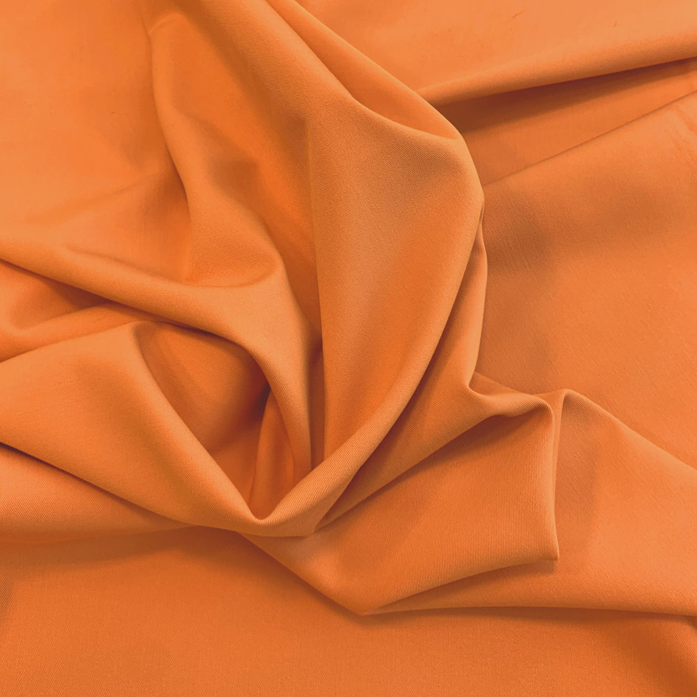 Gabardine Terlenka Stretch T41 - orange Gabardine Terlenka Stretch T41 - orange