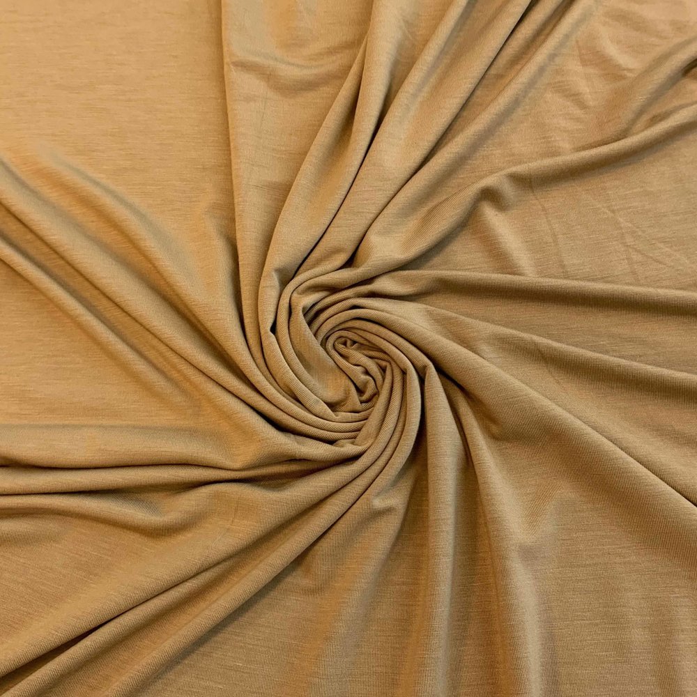 Bamboo Jersey Uni BV22 - Camel !NIEUW! Bamboo Jersey Uni BV22 - Camel !NIEUW!