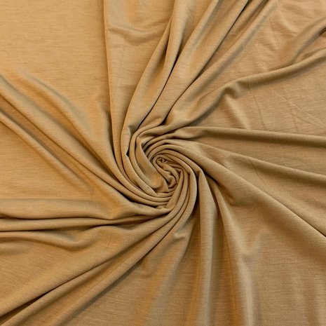 Bamboo Jersey Uni BV22 - Camel !NIEUW! Bamboo Jersey Uni BV22 - Camel !NIEUW!