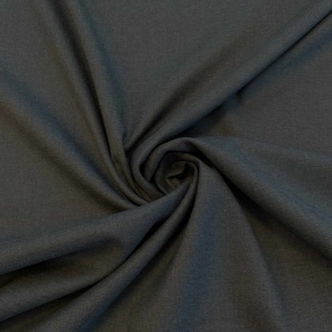 Bamboo gabardine stretch BC01 - anthracite melange