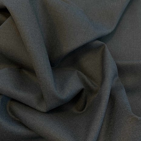 Bamboo gabardine stretch BC01 - anthracite melange