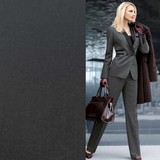 Bamboo gabardine stretch BC01 - anthracite melange Bamboo gabardine stretch BC01 - anthracite melange