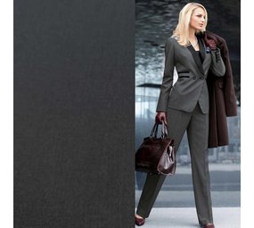 Bambus Gabardine Stretch BC01 - Anthrazit Melange