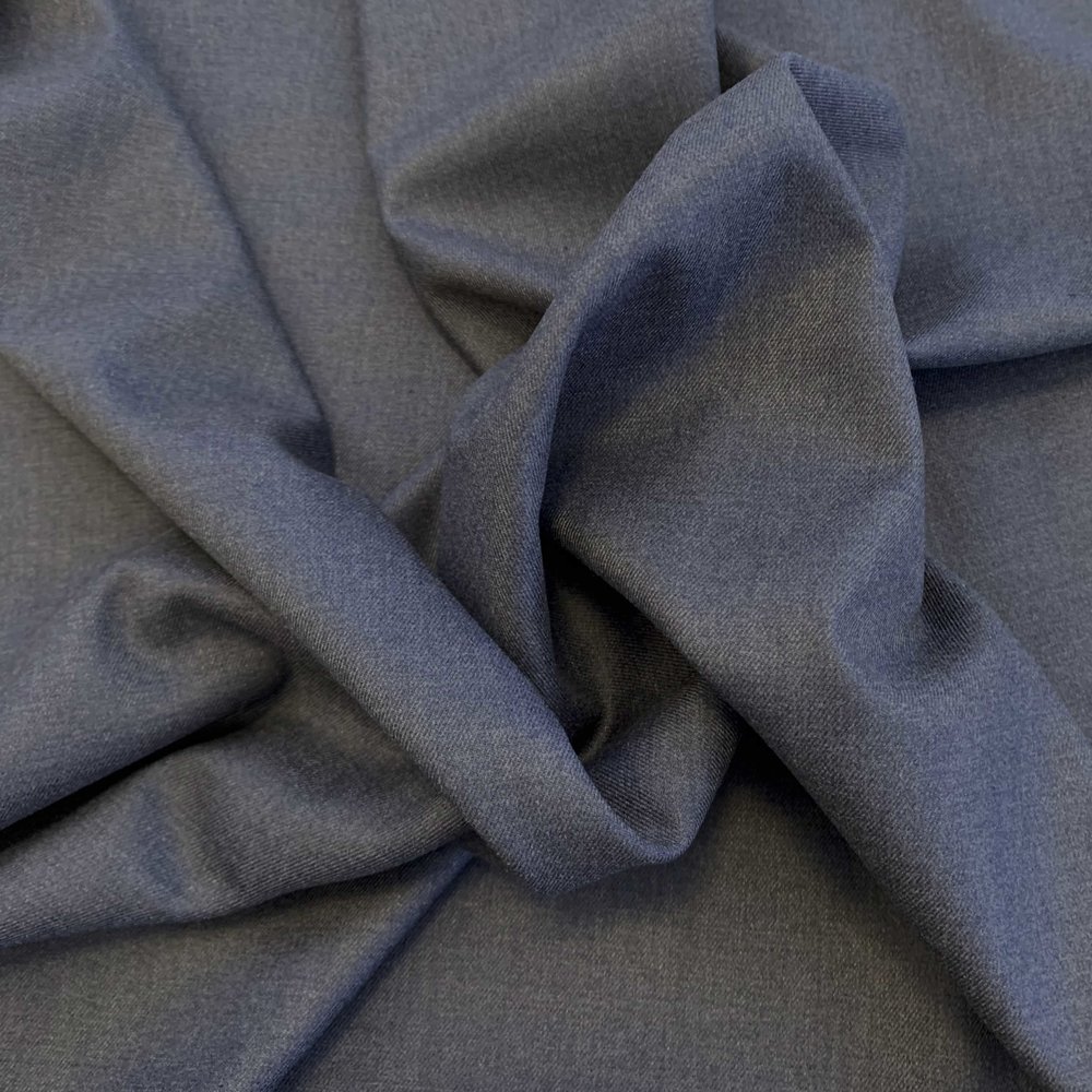 Bamboo Gabardine Stretch BC03 - jeans blue