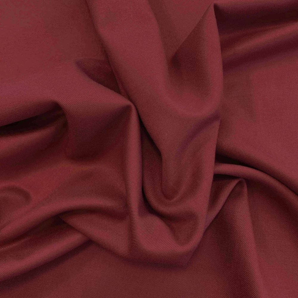 Bamboo Gabardine Stretch BC15 - dark red Bamboo Gabardine Stretch BC15 - dark red