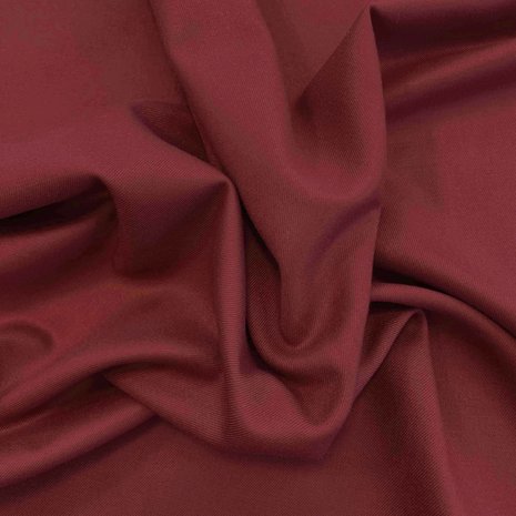 Bambou Gabardine Stretch BC15 - rouge foncé Bambou Gabardine Stretch BC15 - rouge foncé