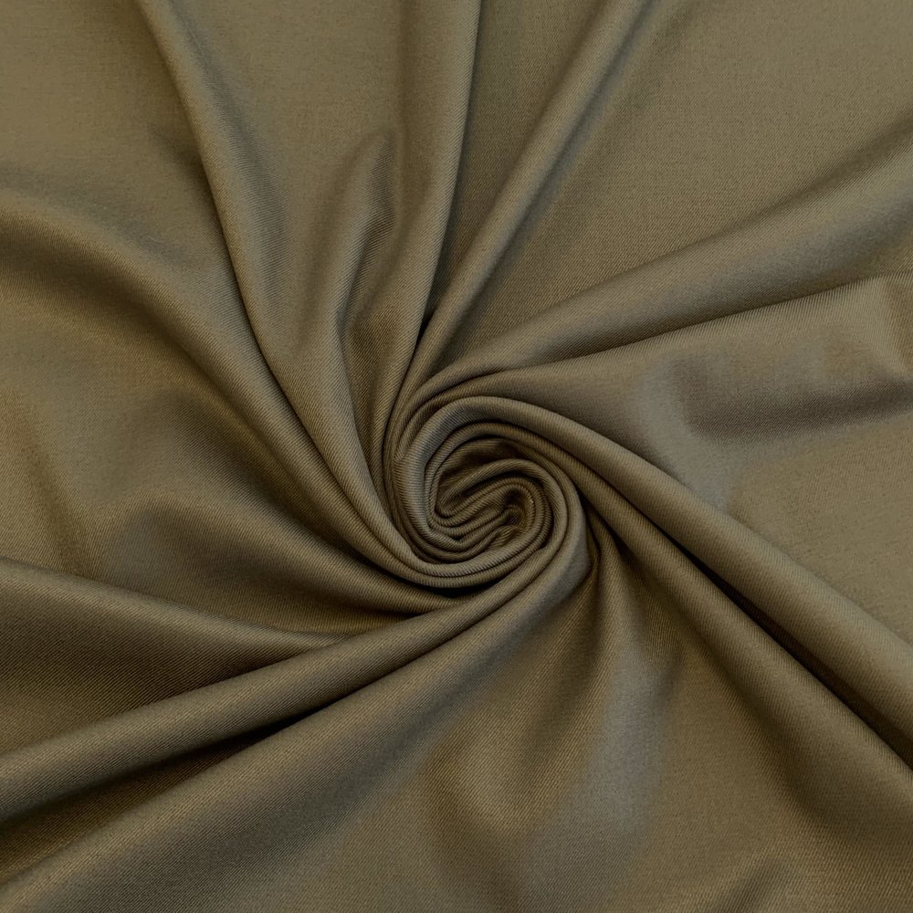 Bambus Gabardine Stretch BC18 - olivgrün