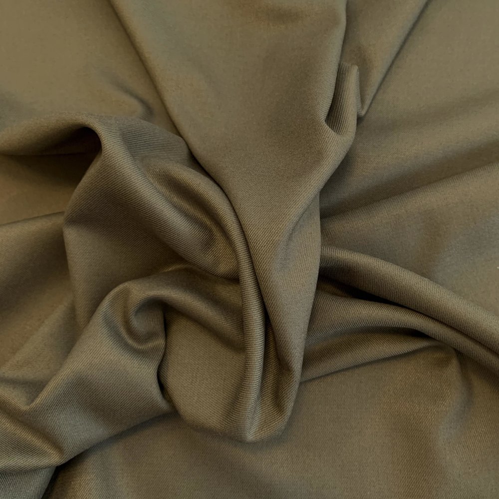 Bamboo Gabardine Stretch BC18 - olive green Bamboo Gabardine Stretch BC18 - olive green