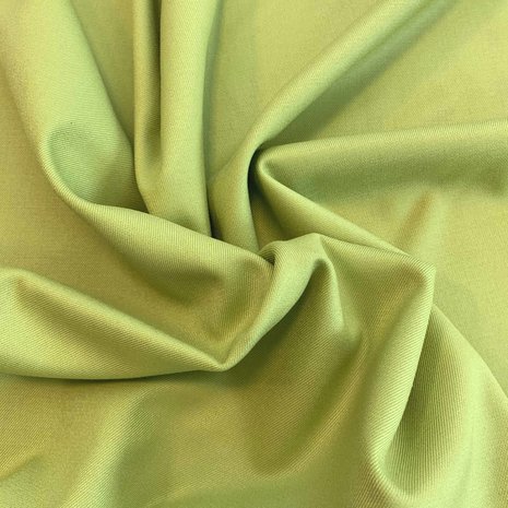 Bamboe Gabardine Stretch BC21 - lime groen Bamboe Gabardine Stretch BC21 - lime groen