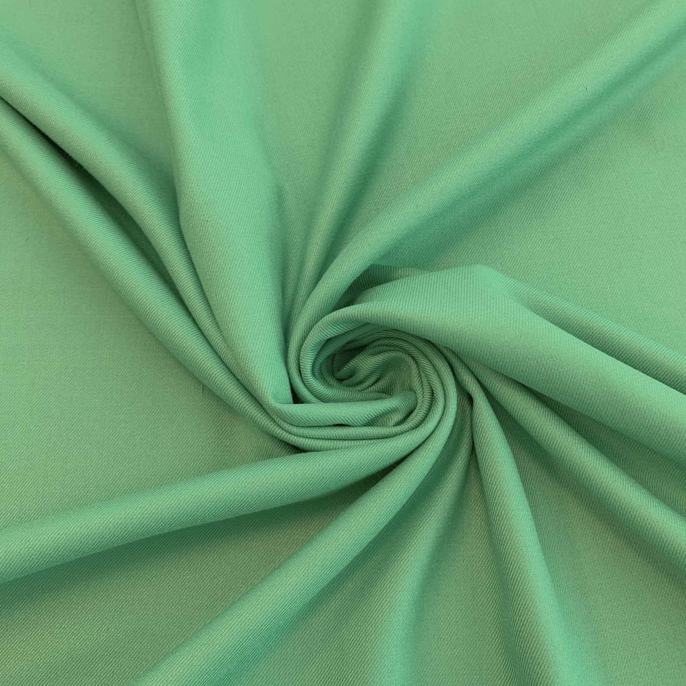 Bamboo Gabardine Stretch BC22 - vert émeraude tendre