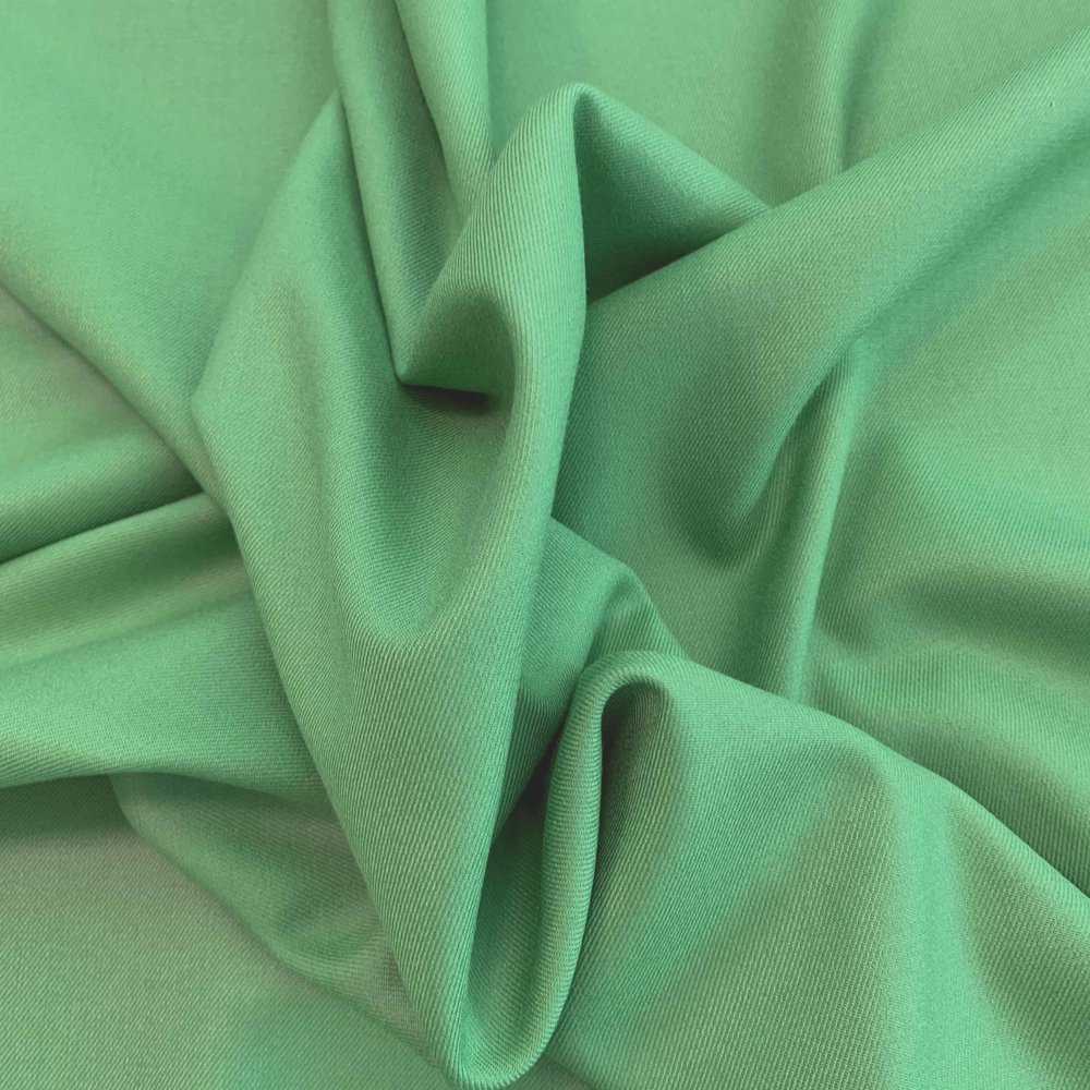 Bamboo Gabardine Stretch BC22 - soft emerald green