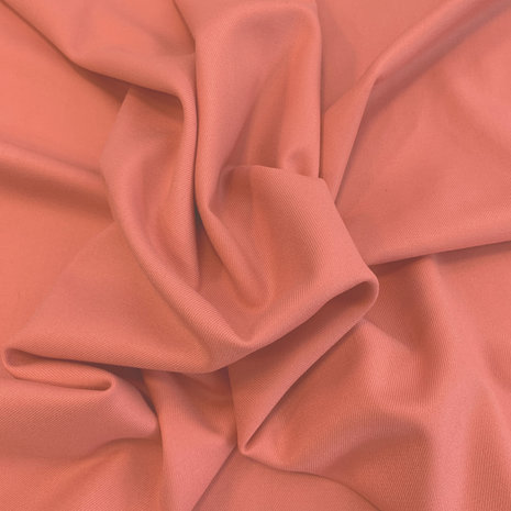 Bamboe Gabardine Stretch BC25 - koraal
