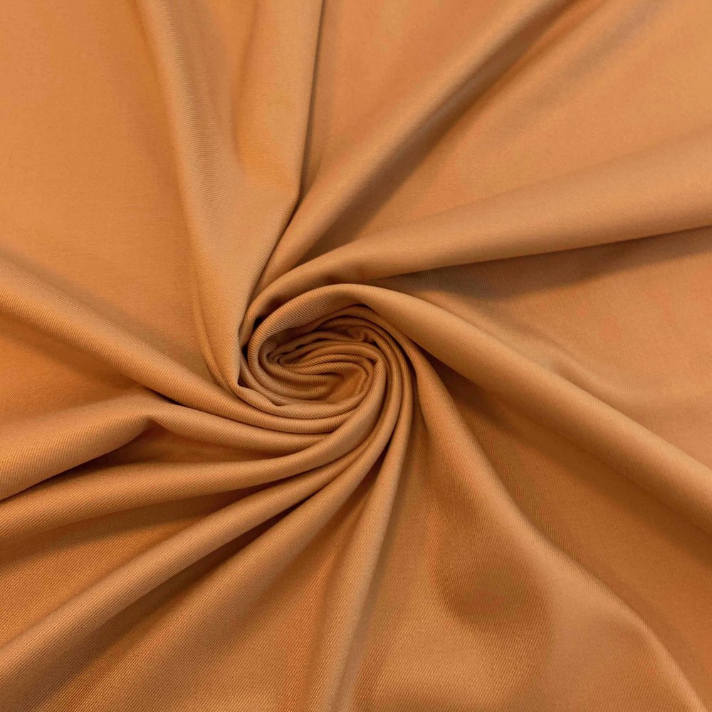 Bamboe Gabardine Stretch BC26 - donker oker