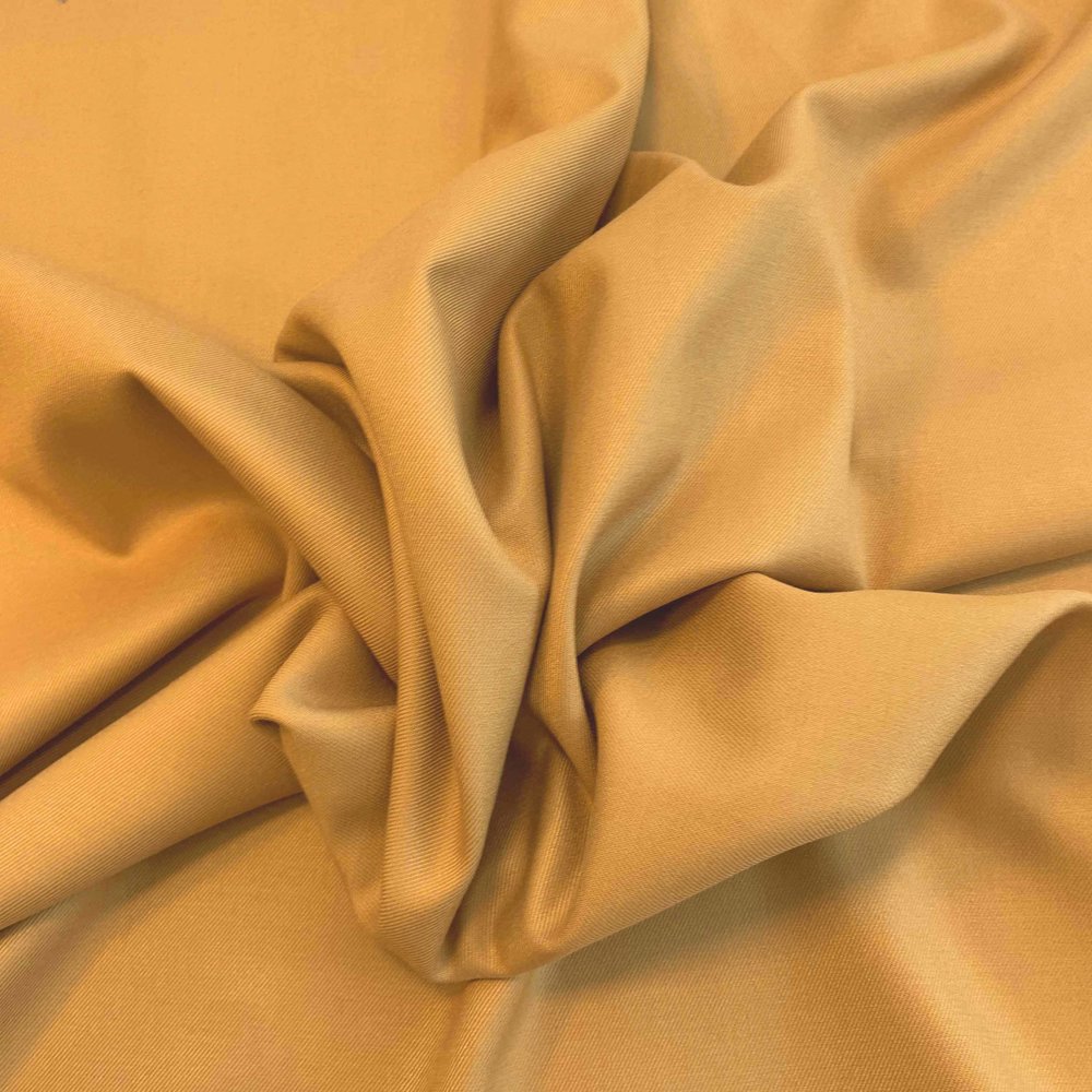 Bambou Gabardine Stretch BC27 jaune miel Bambou Gabardine Stretch BC27 jaune miel