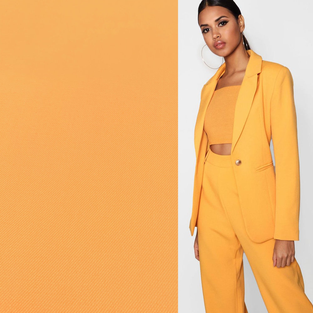 Bamboo Gabardine Stretch BC24 - jaune chaud