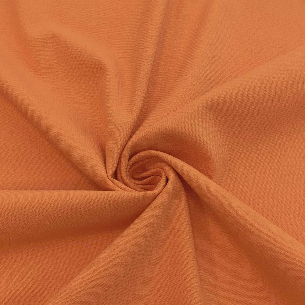 Stretch Linen L35 - Burnt Orange Stretch Linen L35 - Burnt Orange