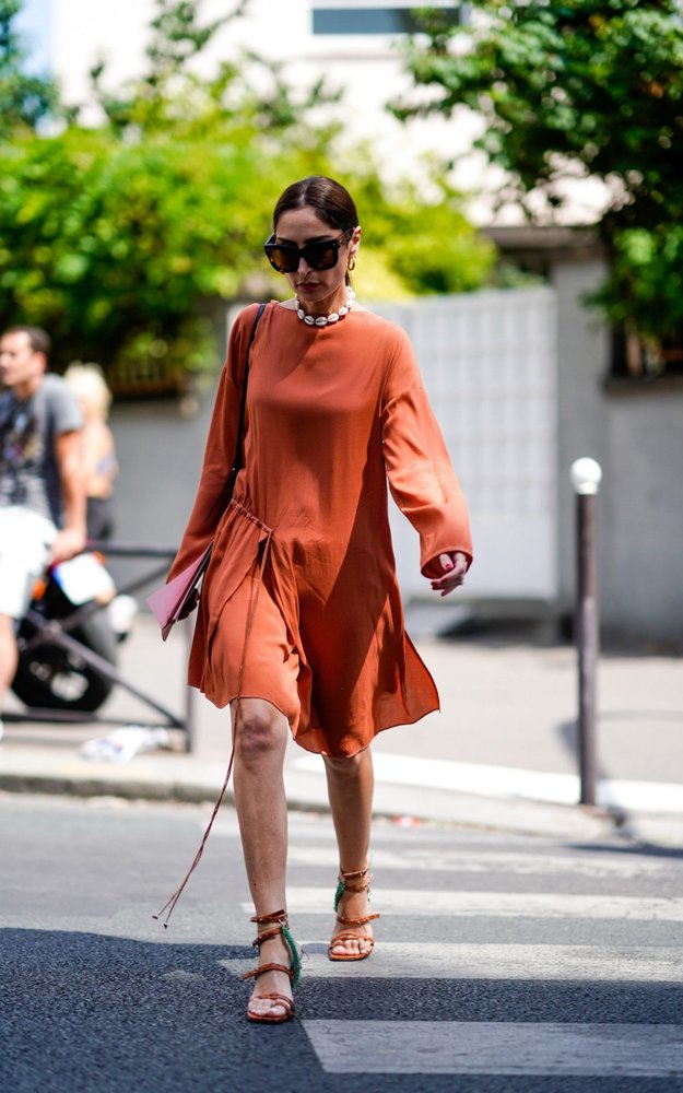 Viscose Jersey VX77 - burnt orange Viscose Jersey VX77 - burnt orange