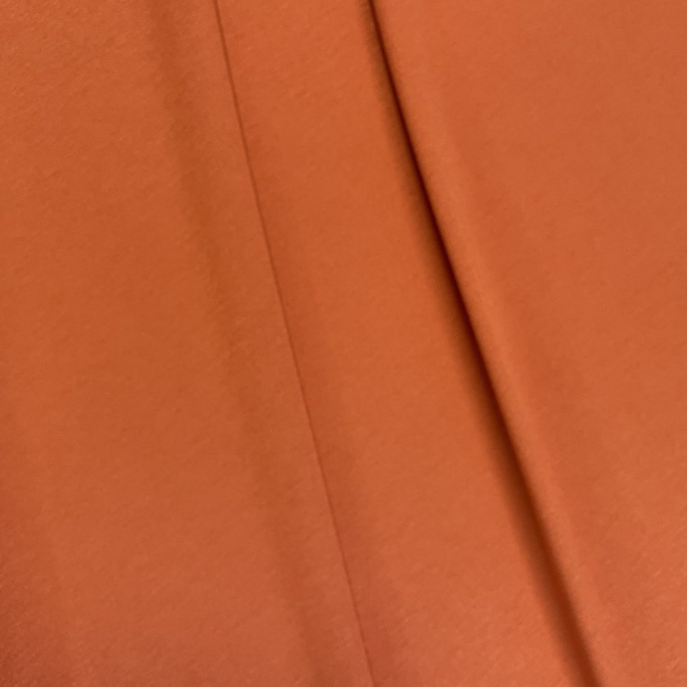 Jersey viscose VX77 - orange brûlé Jersey viscose VX77 - orange brûlé