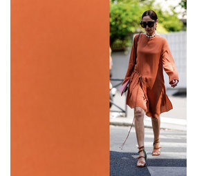 Viskose-Trikot VX77 - orange gebrannt