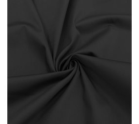 Satin Baumwolle Comfort Stretch SK30 - schwarz Satin Baumwolle Comfort Stretch SK30 - schwarz