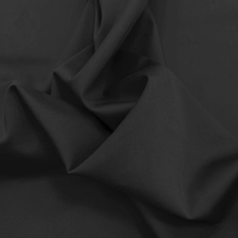 Satin cotton Comfort Stretch SK30 - black Satin cotton Comfort Stretch SK30 - black