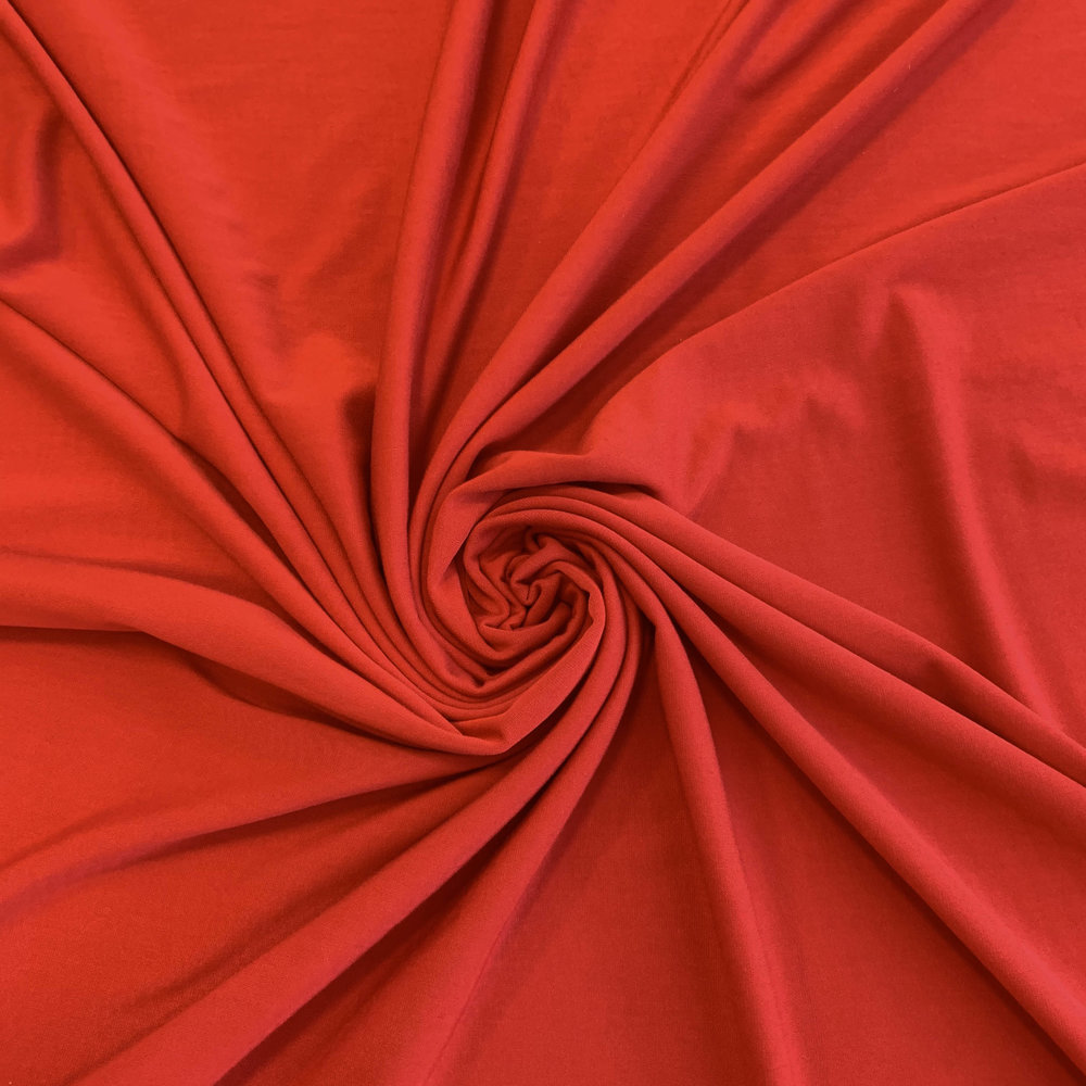 Bamboo Jersey Uni BV01 - rood Bamboo Jersey Uni BV01 - rood