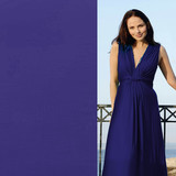 Bamboo Jersey Uni BV02 - cobalt blue