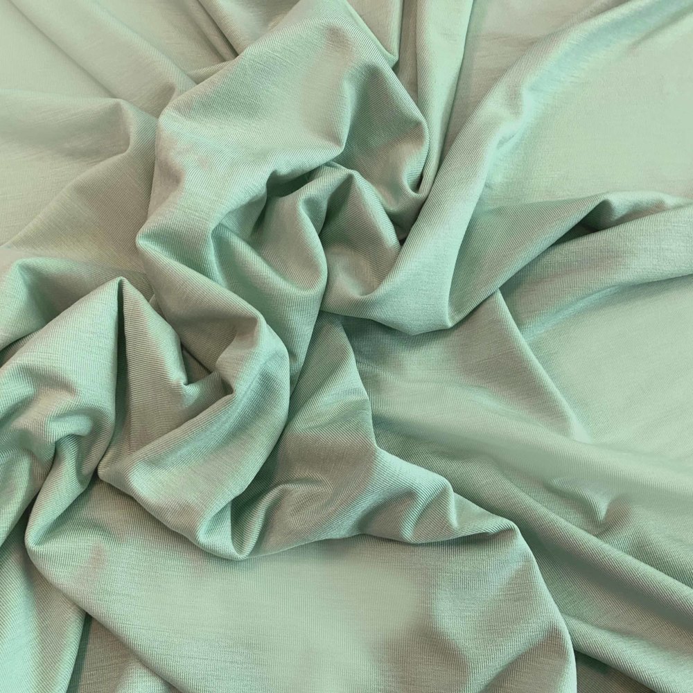 Bamboo Jersey Uni BV04 - powder green