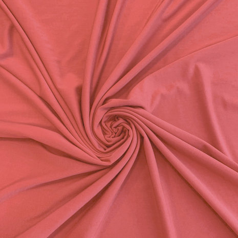 Bamboo Jersey Uni BV08 - corail Bamboo Jersey Uni BV08 - corail
