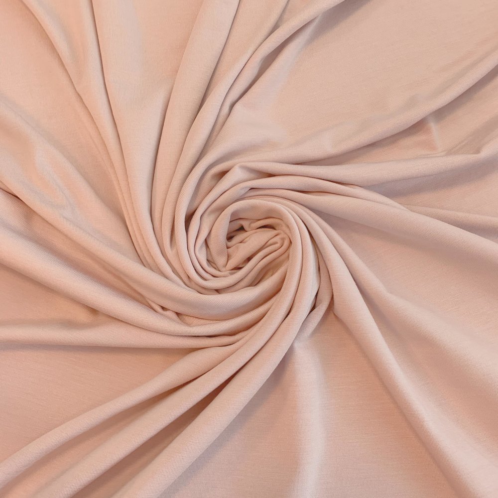 Bamboo Jersey Uni BV09 - powder pink Bamboo Jersey Uni BV09 - powder pink