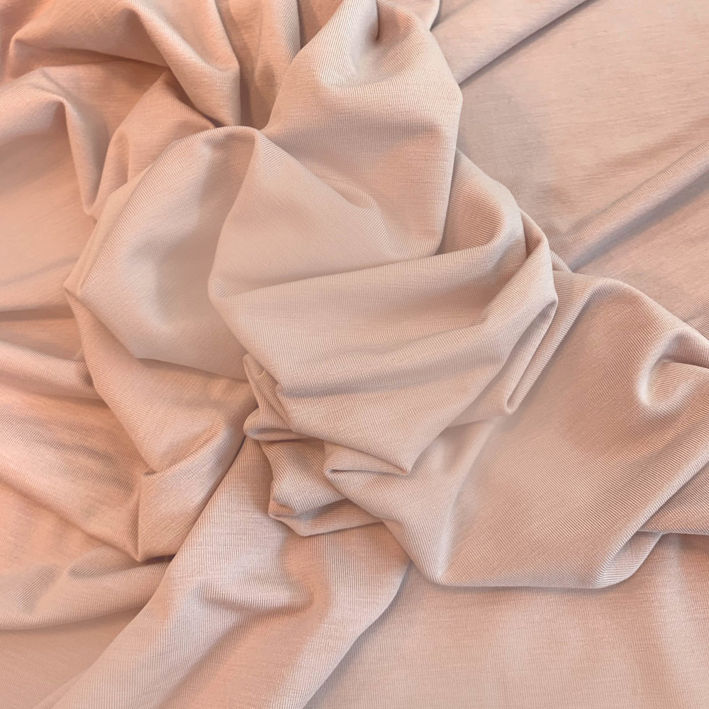 Bambus Jersey Uni BV09 - Puderrosa