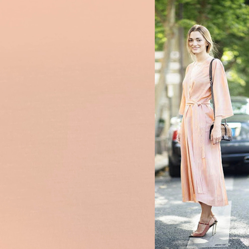 Bamboo Jersey Uni BV09 - powder pink Bamboo Jersey Uni BV09 - powder pink