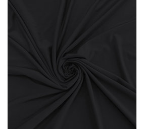 Bamboo Jersey Uni BV14 - schwarz