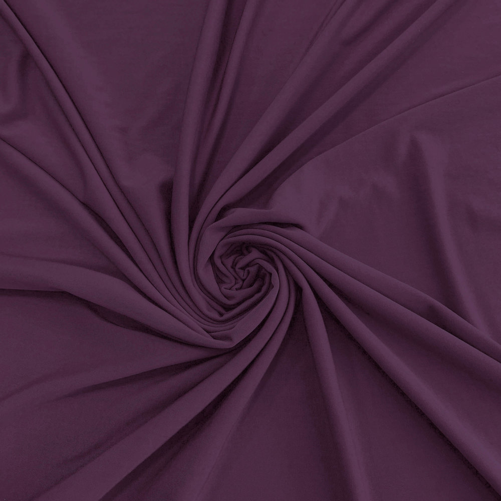 Bamboo Jersey Uni BV15 - aubergine