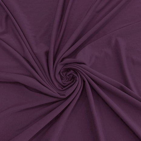 Bamboo Jersey Uni BV15 - aubergine
