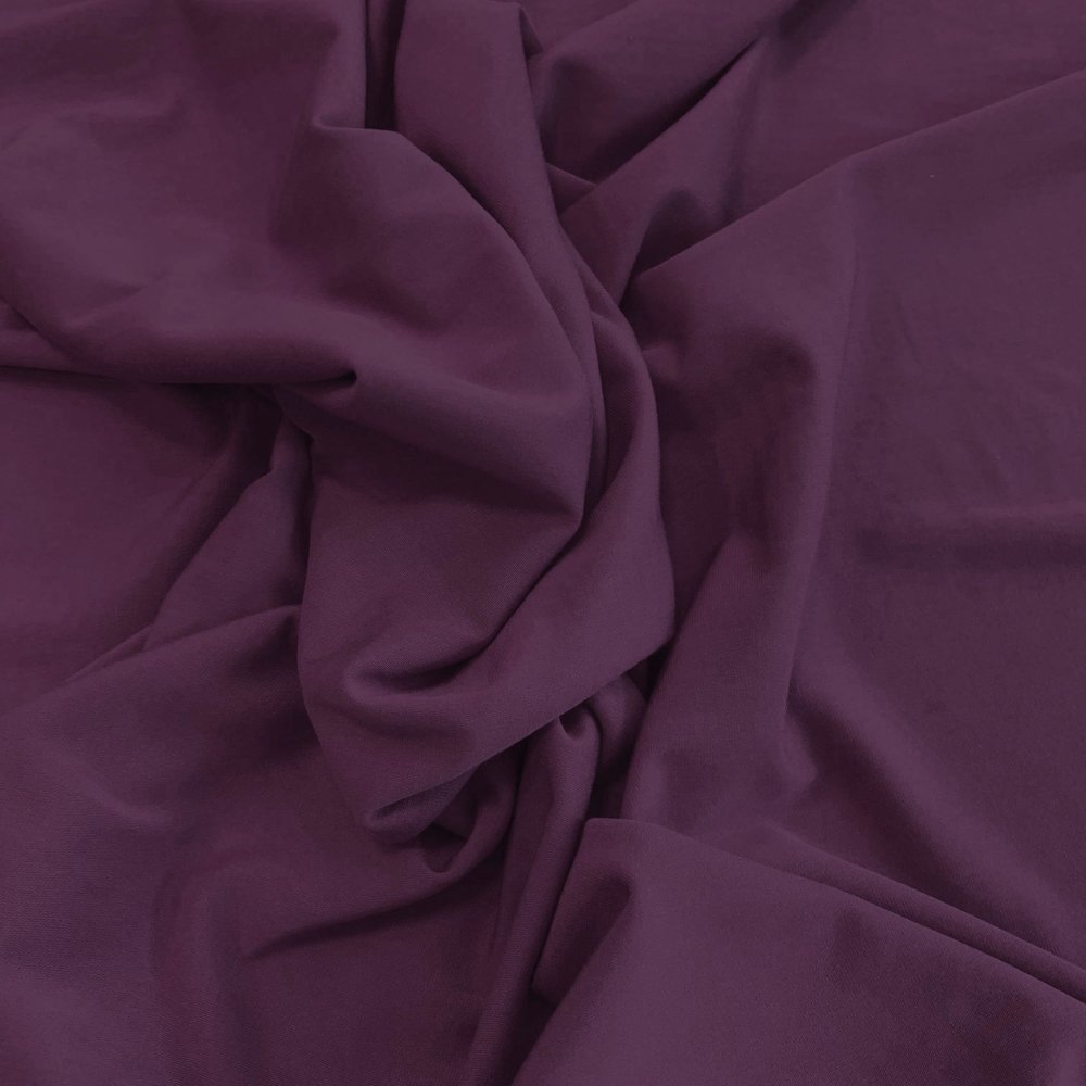 Bamboo Jersey Uni BV15 - aubergine