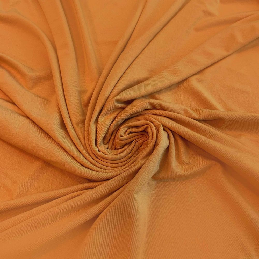 Bamboo Jersey Uni BV17 - ocher yellow Bamboo Jersey Uni BV17 - ocher yellow