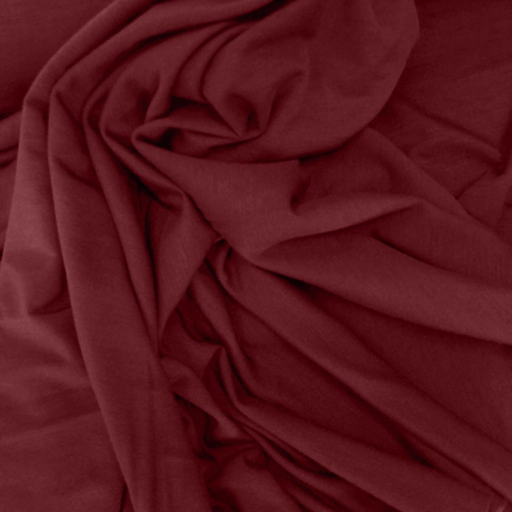 Bamboo Jersey Uni BV21 - dark red Bamboo Jersey Uni BV21 - dark red