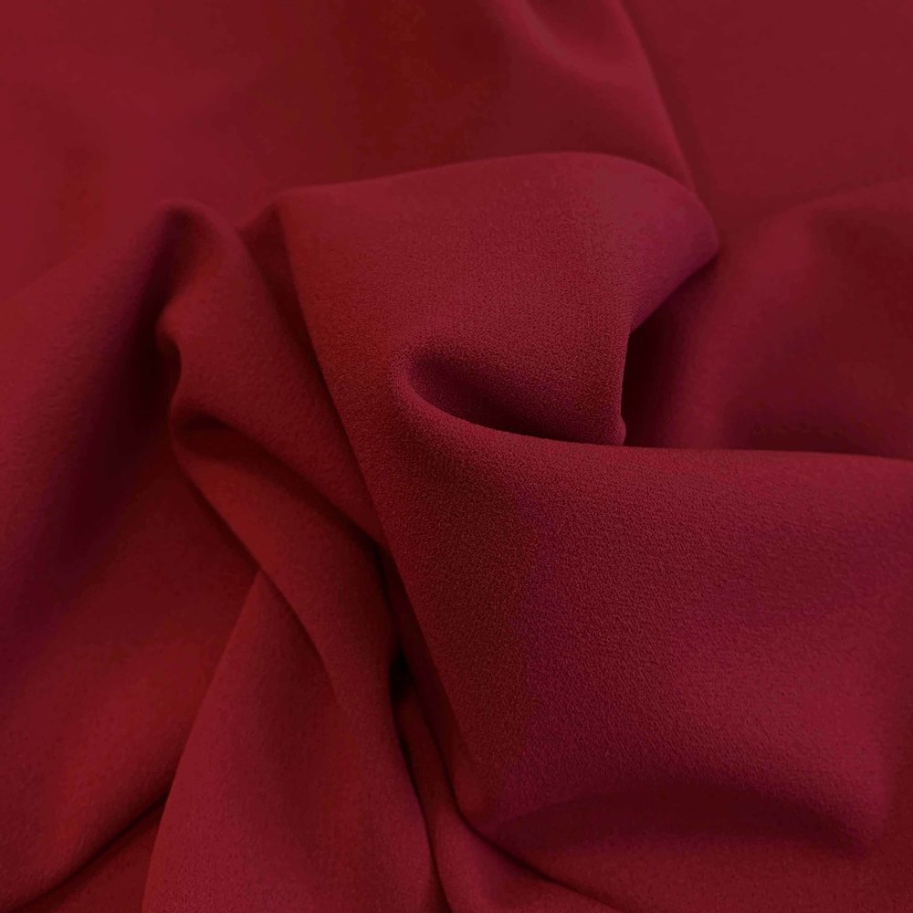 Crêpe Scuba CR05 - rouge foncé