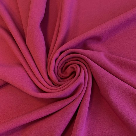 Crêpe Scuba CR06 - fuchsia foncé