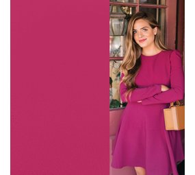 Crêpe Scuba CR06 - fuchsia foncé