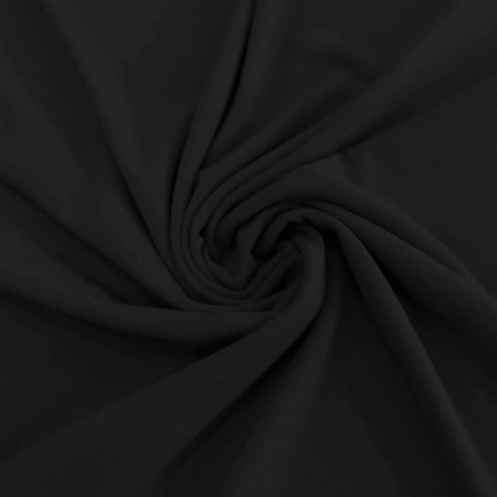 Scuba Crêpe CR08 - Zwart Scuba Crêpe CR08 - Zwart