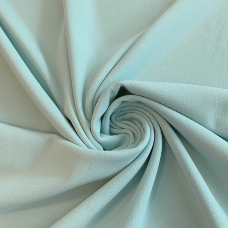 Scuba Crêpe CR15 - light mint green Scuba Crêpe CR15 - light mint green