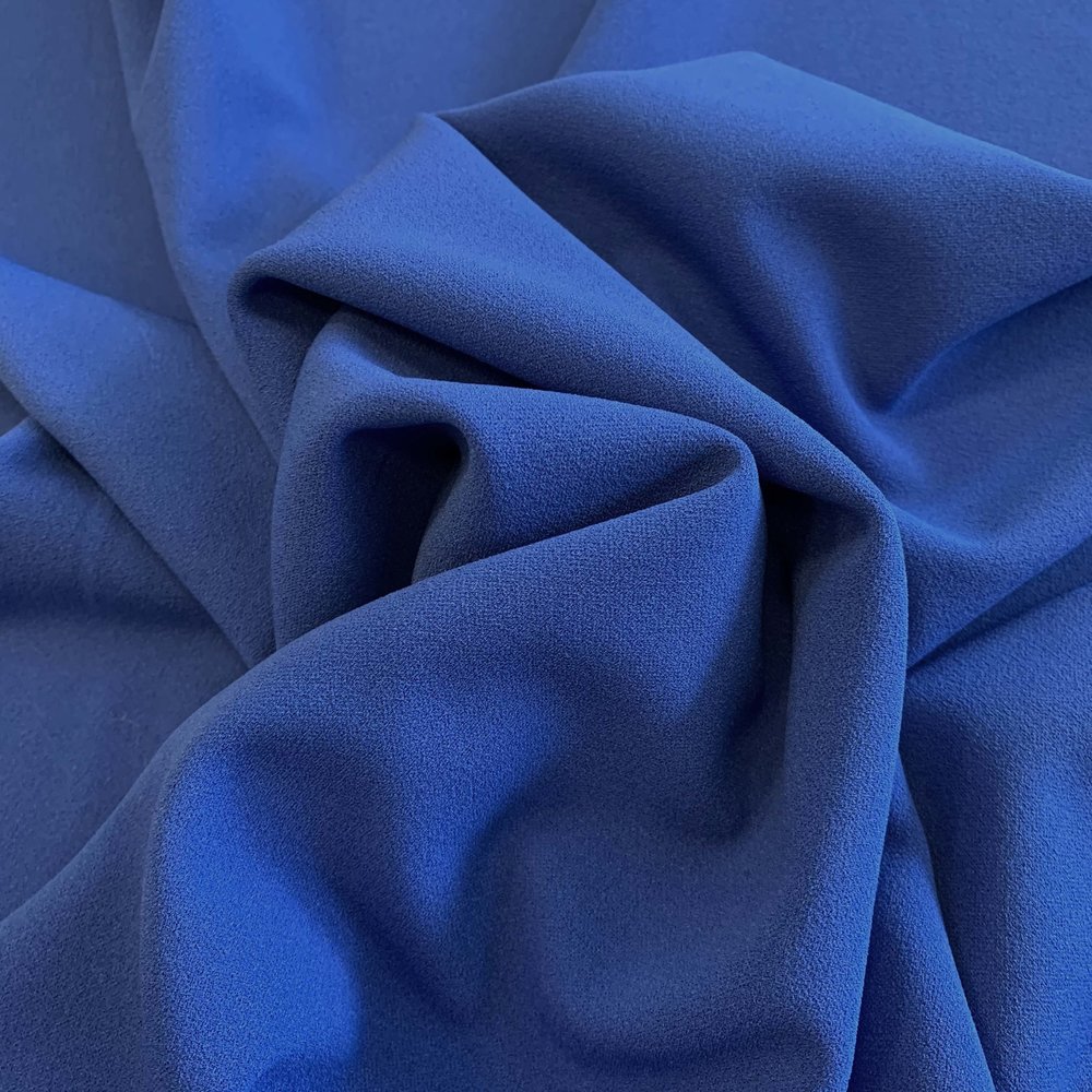 Scuba Crêpe CR16 light cobalt blue Scuba Crêpe CR16 light cobalt blue