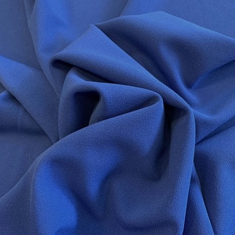 Scuba Crêpe CR16 Bleu Cobalt Clair Scuba Crêpe CR16 Bleu Cobalt Clair