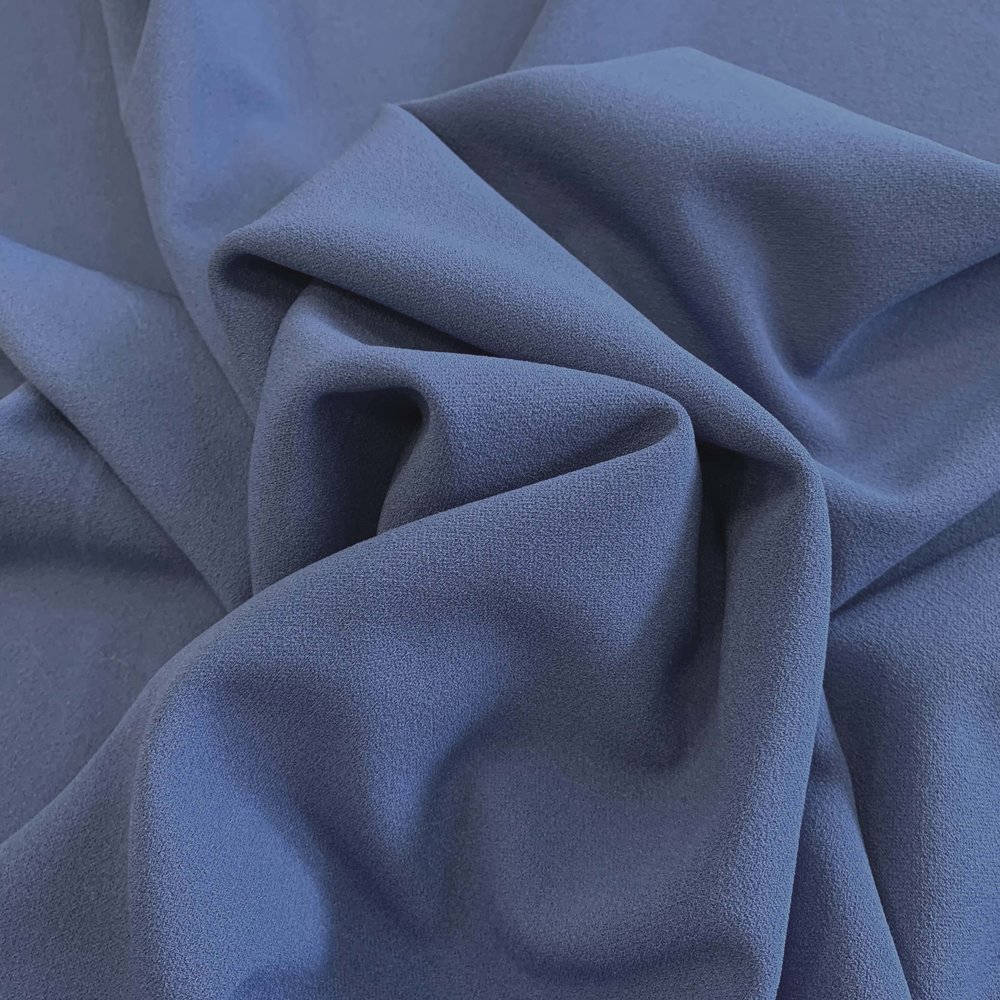 Scuba Crêpe CR17 - Jeansblau Scuba Crêpe CR17 - Jeansblau