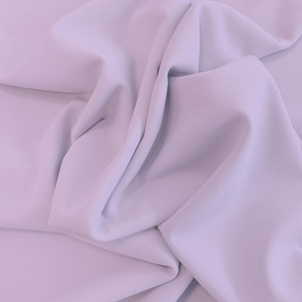 Crêpe Scuba CR18 - lilas clair Crêpe Scuba CR18 - lilas clair