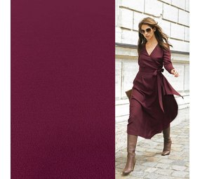 Crêpe Scuba CR27 - aubergine