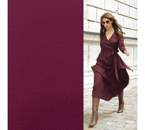 Scuba Crêpe CR27 - aubergine