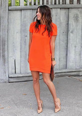Scuba Crepe CR30 - orange Scuba Crepe CR30 - orange